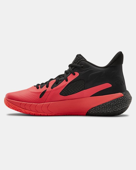 UA HOVR™ Havoc 3 Basketball Shoes, Red, pdpMainDesktop image number 1